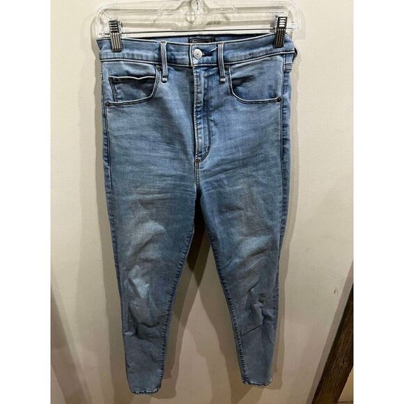 Abercrombie Fitch Jeans Womens 28/6 Ultra High Rise Super Skinny Denim - Picture 1 of 7